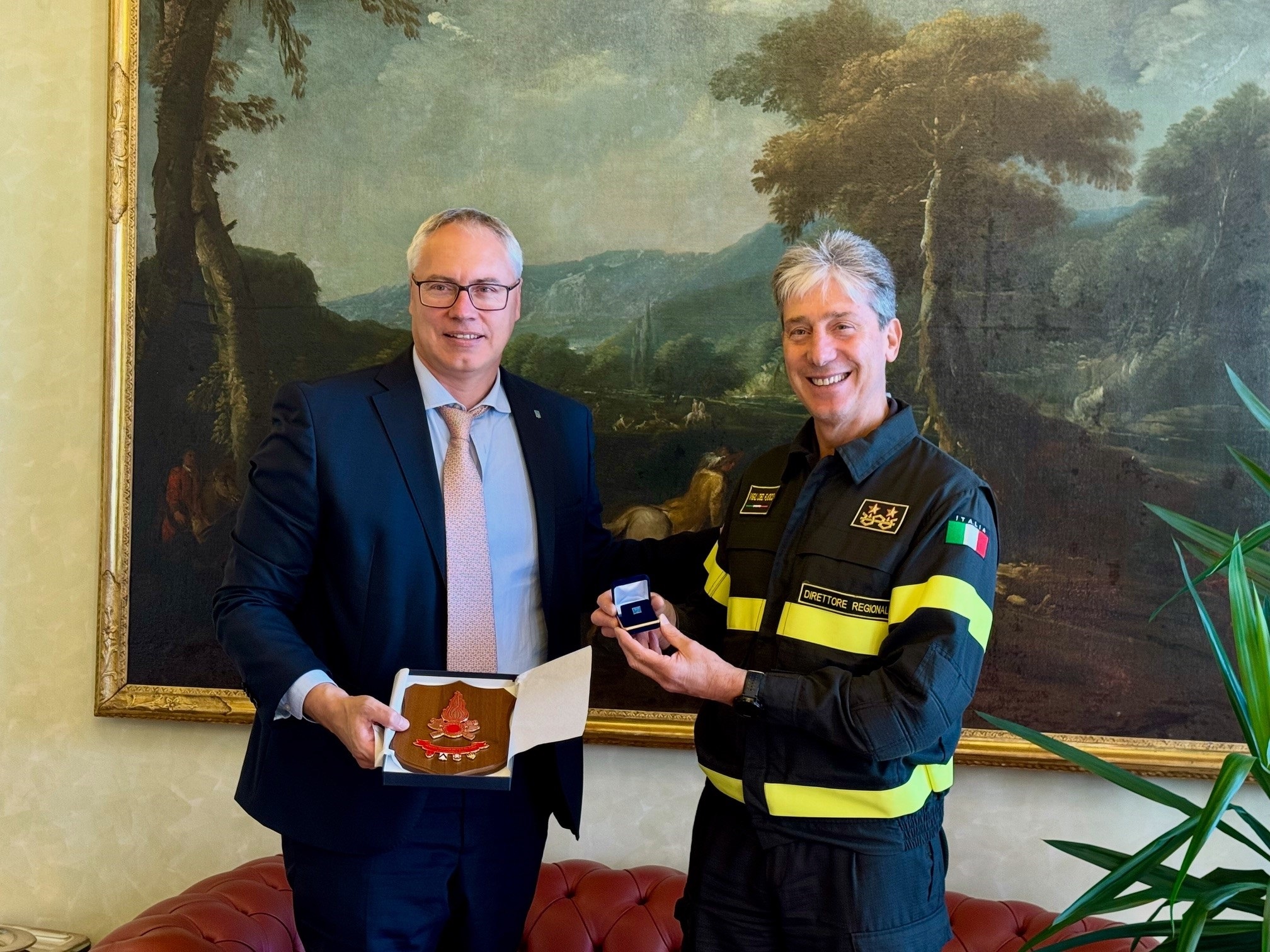 VIGILI DEL FUOCO. BORDIN INCONTRA DIRETTORE FVG: RAFFORZARE RAPPORTI